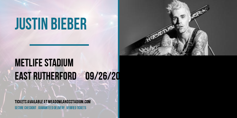 Justin Bieber [CANCELLED] at MetLife Stadium