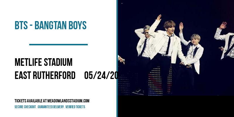 BTS - Bangtan Boys [CANCELLED] at MetLife Stadium