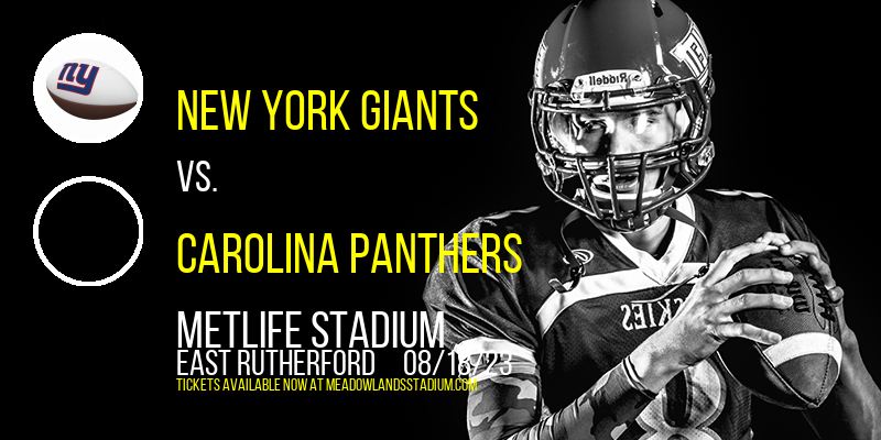 NFL Preseason at MetLife Stadium