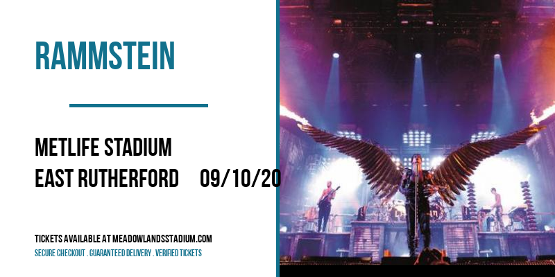 Rammstein at MetLife Stadium tickets Rammstein at MetLife Stadium