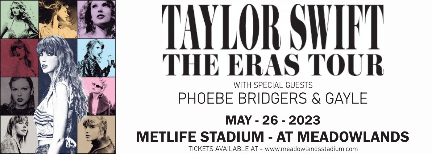 Taylor Swift, Phoebe Bridgers & Gayle at MetLife Stadium tickets Taylor Swift, Phoebe Bridgers & Gayle at MetLife Stadium