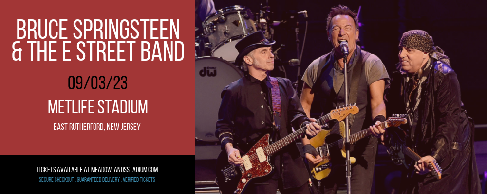 Bruce Springsteen & The E Street Band at MetLife Stadium