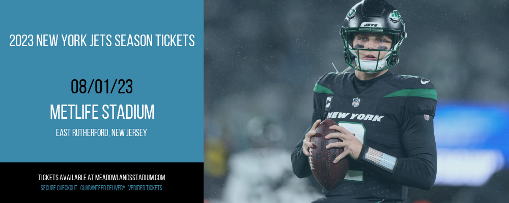 2023 New York Jets Season Tickets at MetLife Stadium tickets 2023 New York Jets Season Tickets at MetLife Stadium