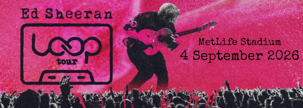 Ed Sheeran at MetLife Stadium