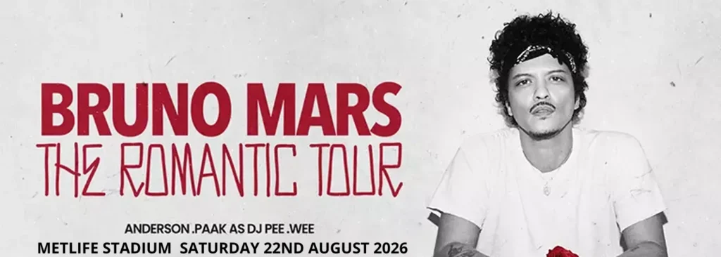 Bruno Mars at MetLife Stadium